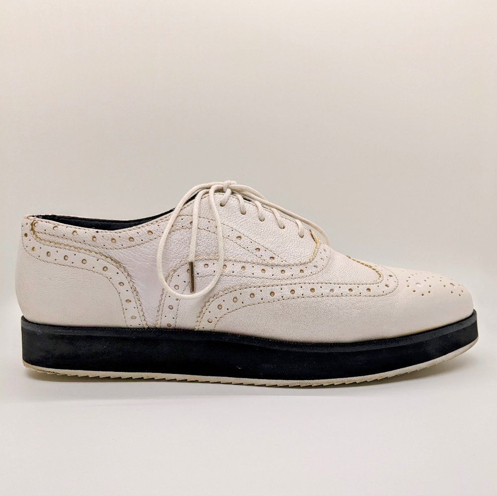 rag & bone White and Black Women's Sneakers